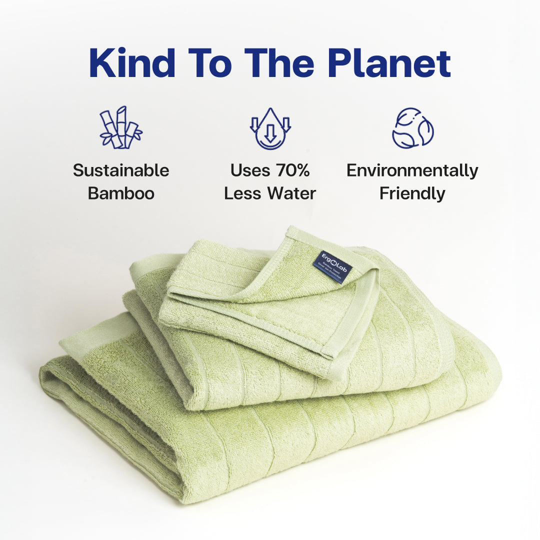 Luxury Bamboo Hair & Hand Towel