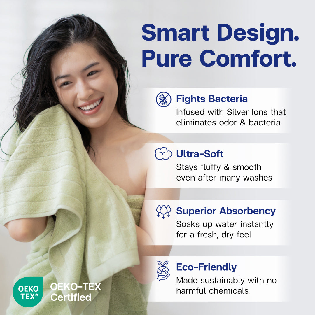 Luxury Bamboo Towel Set