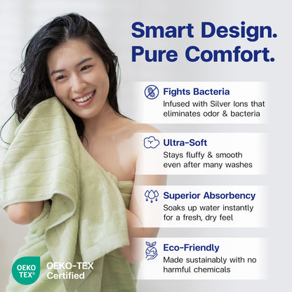 Luxury Bamboo Towel Set